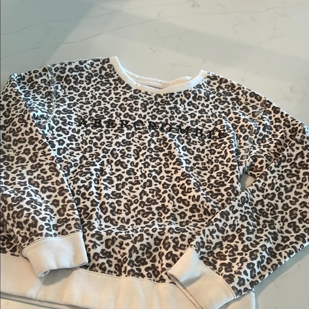 Leopard Print Sweatshirt